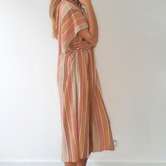 NWT Free People x Sundress Blake Knit Poncho Z77-1